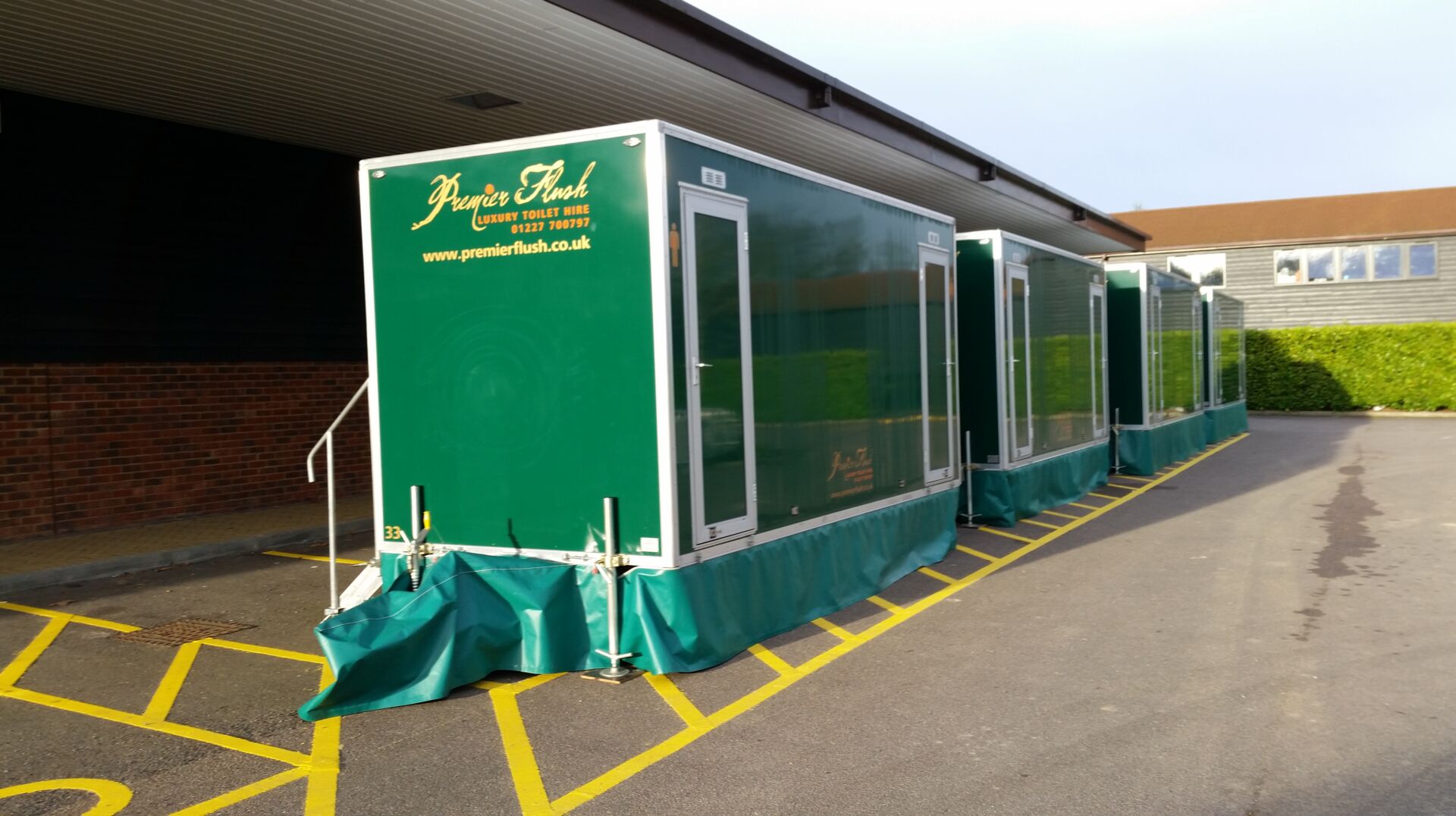 High-quality portable loo hire Folkestone