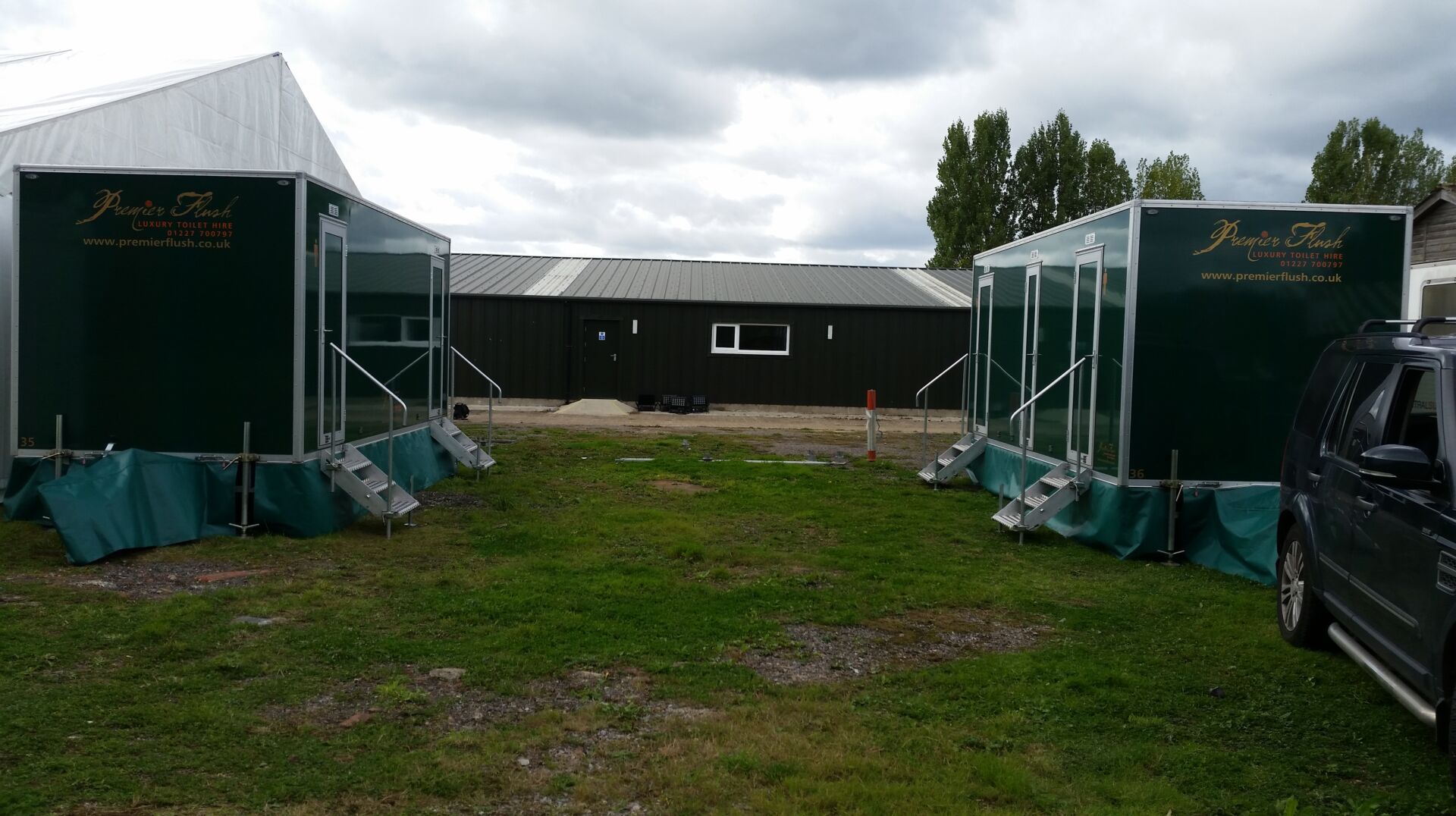 Contact us for luxury portable restroom providing comfort for outdoor events