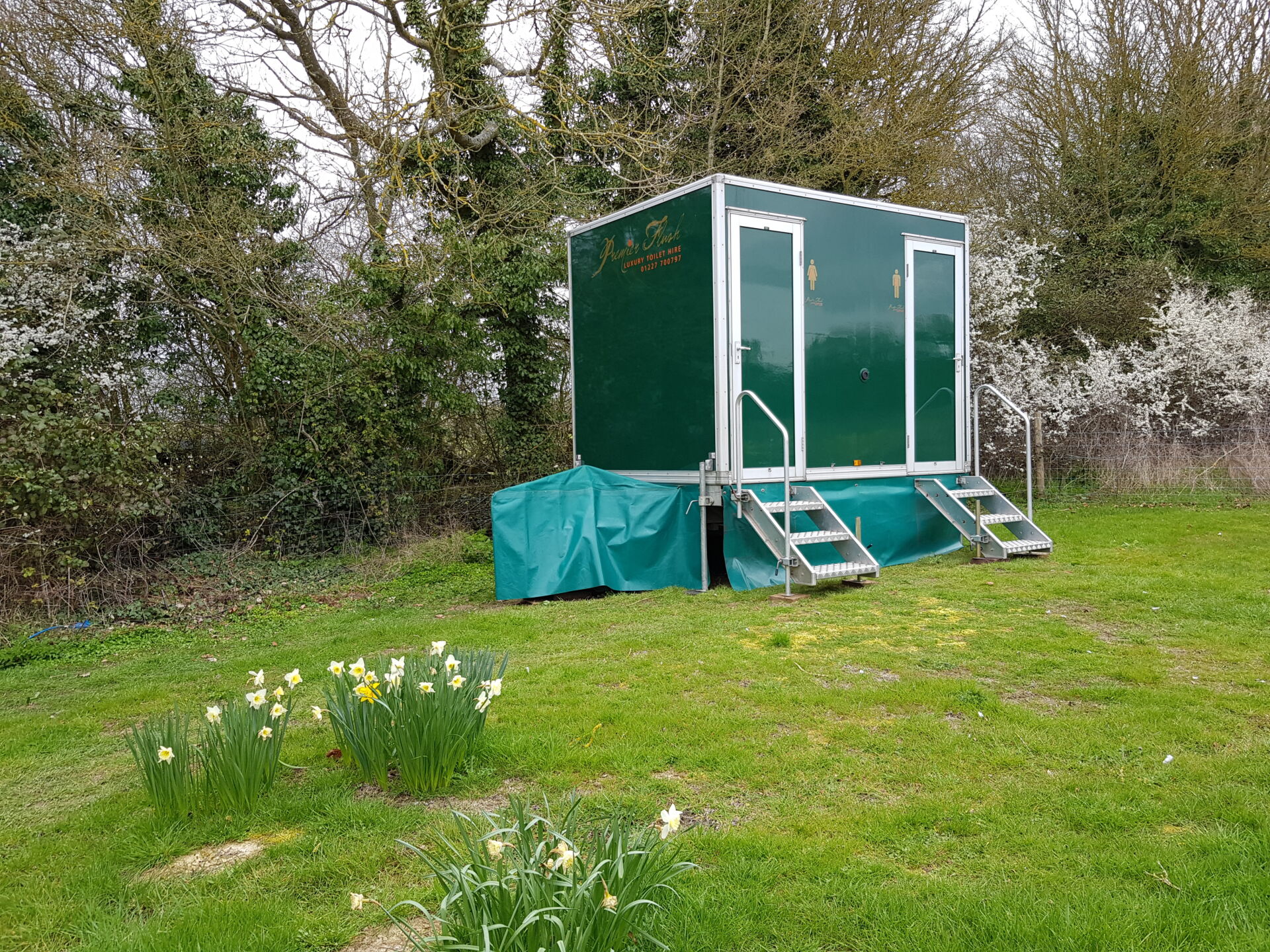 Premium toilet hire for corporate events