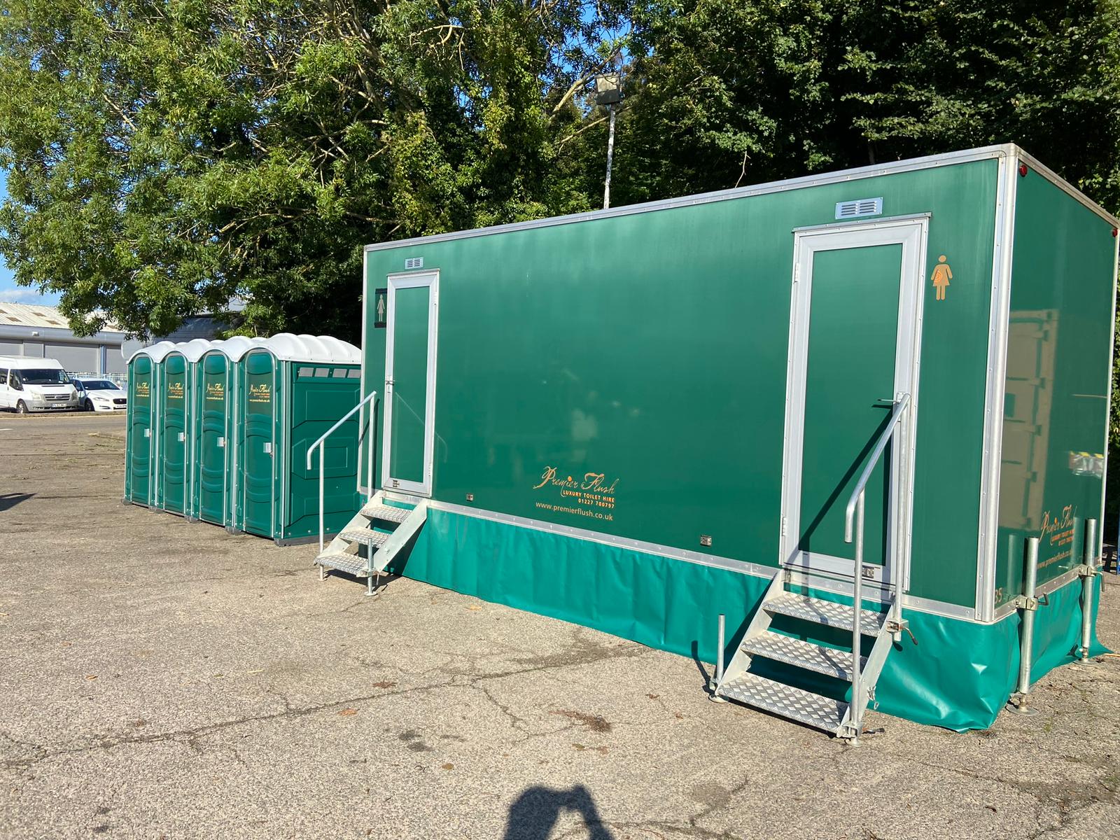 Premier Flush PF Series portable toilet