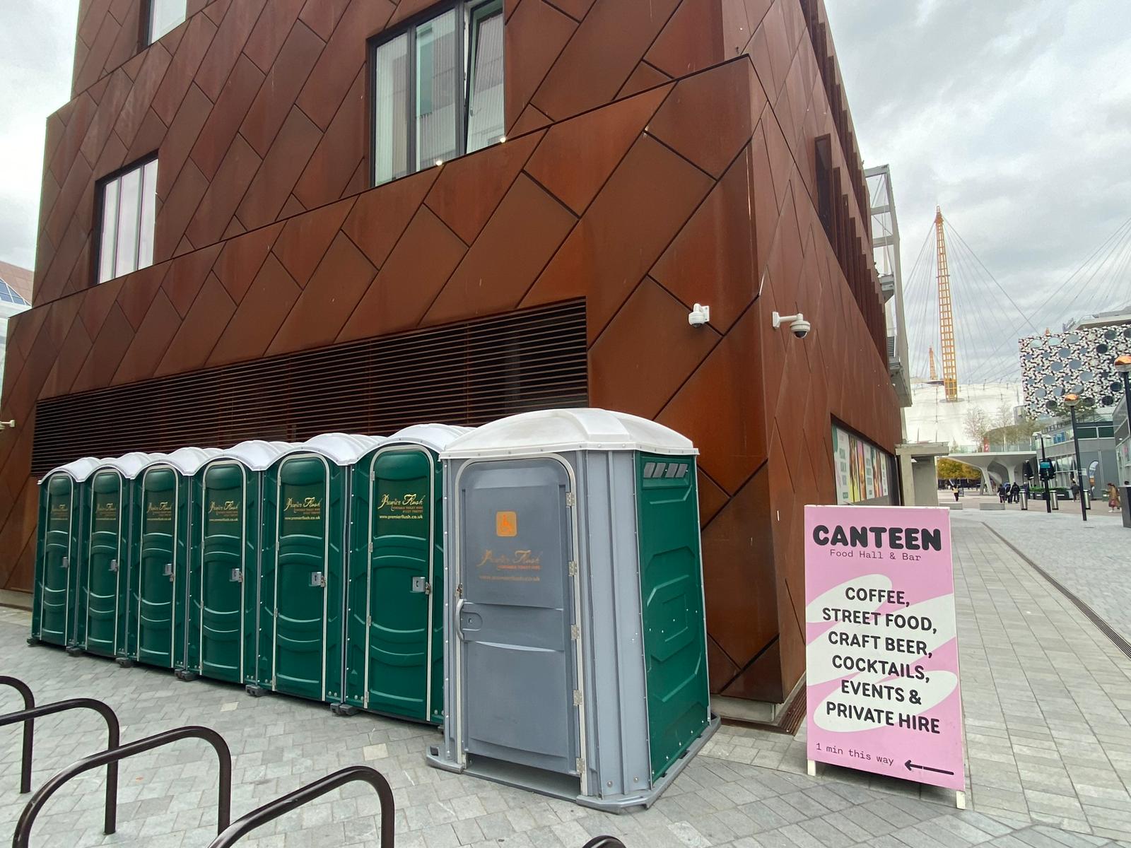 Premier Flush portaloos portable toilets