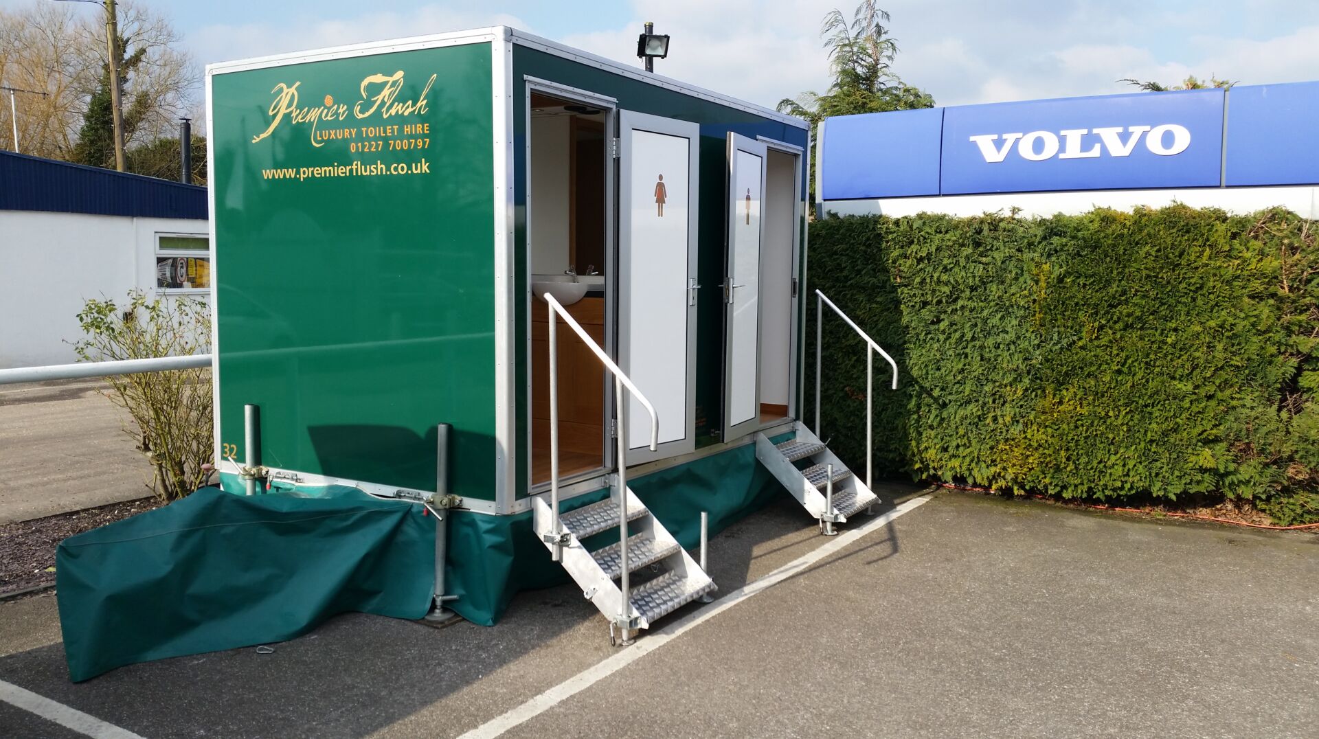 Premier Flush PF Series portable toilet